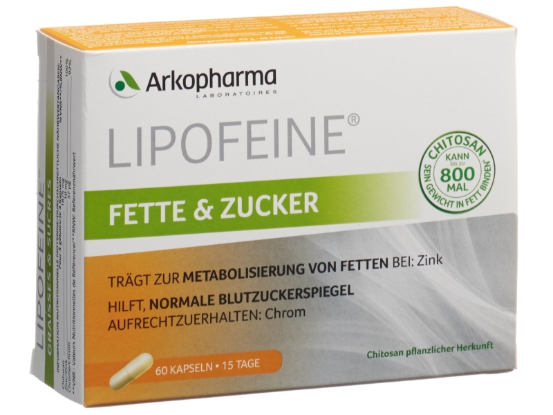 LIPOFEINE Fette & Zucker Kaps 60 Stk