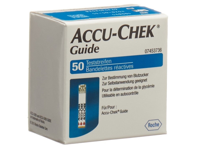 ACCU-CHEK Guide bandelettes 50 pce
