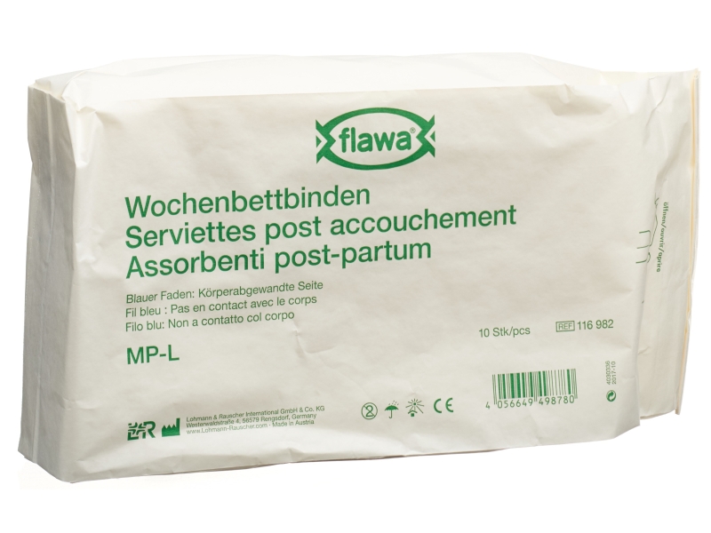 FLAWA serviettes couche MP-L 10 pce