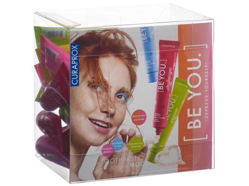 CURAPROX BE YOU Mini-Display 36x10ml rempli