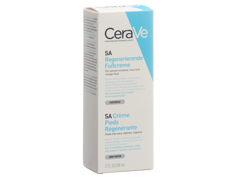 CERAVE Crème pieds régénérante tb 88 ml