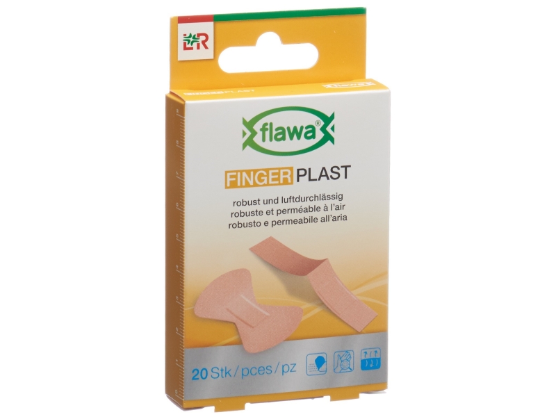 FLAWA Finger Plast robuste pansement 2 gr 20 pce