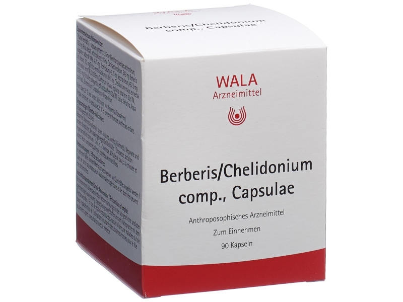 WALA berberis/chelidonium comp caps 90 pce