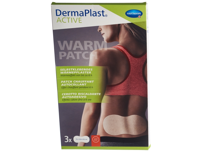 DERMAPLAST Active Warm Patch large 3 pce