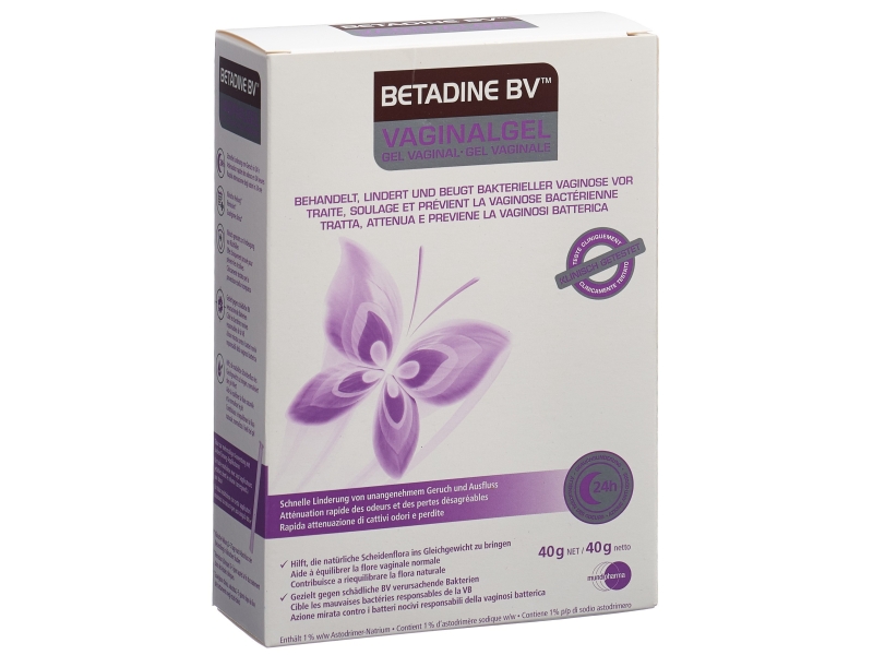 BETADINE BV Gel vaginal tb 40 g