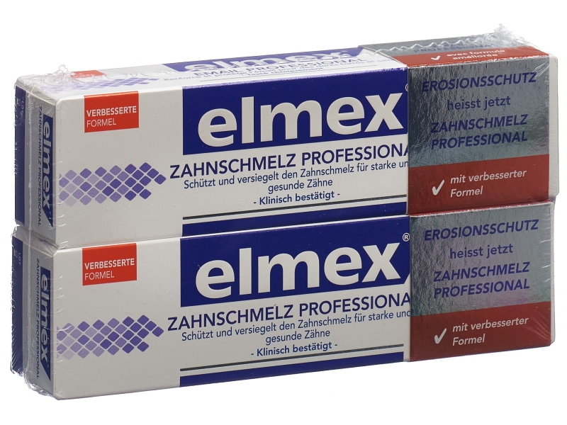 ELMEX PROF Opti-schmelz Zahnpasta Duo 2 x 75 ml