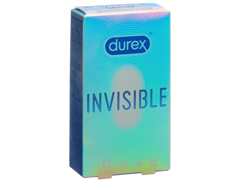 DUREX Invisible préservatif 12 pce