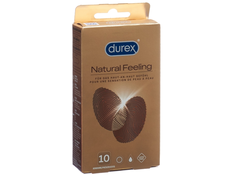 DUREX natural feeling préservatif 10 pce