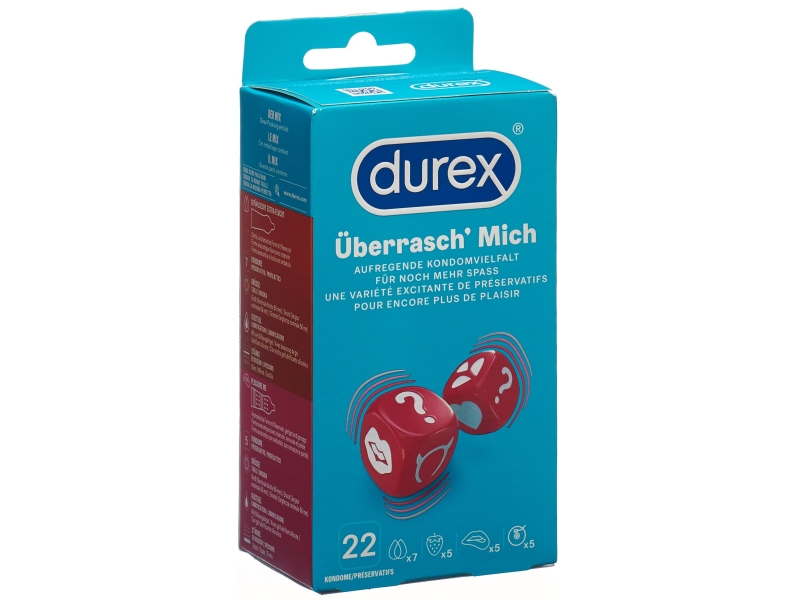 DUREX Überrasch' mich variété excita préser 22 pce