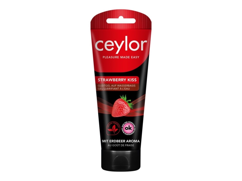 CEYLOR Lubrifiant Strawberry Kiss dist 100 ml