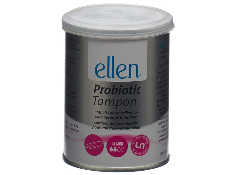 ELLEN mini Probiotic Tampon (nouveau) 14 pce