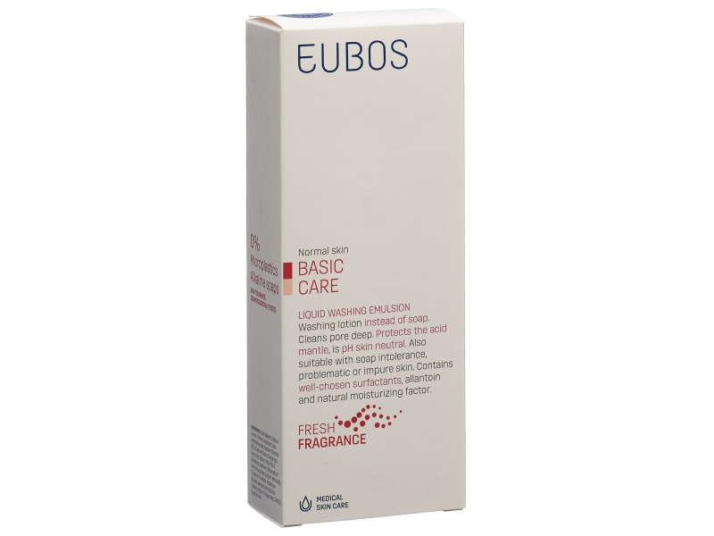 EUBOS savon liquide parfumé rose fl 200 ml