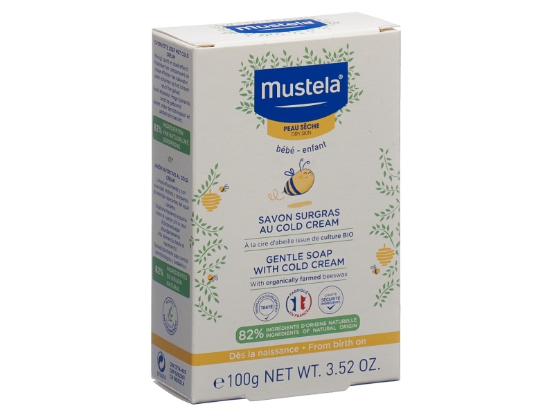 MUSTELA BB Savon surgras au cold cream (nv) 100 g