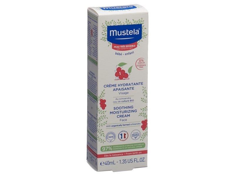 MUSTELA Crème visage apaisante tb 40 ml