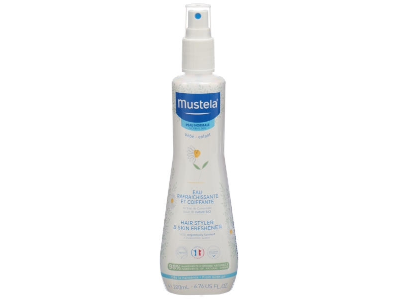 MUSTELA Eau rafraichissante fl 200 ml