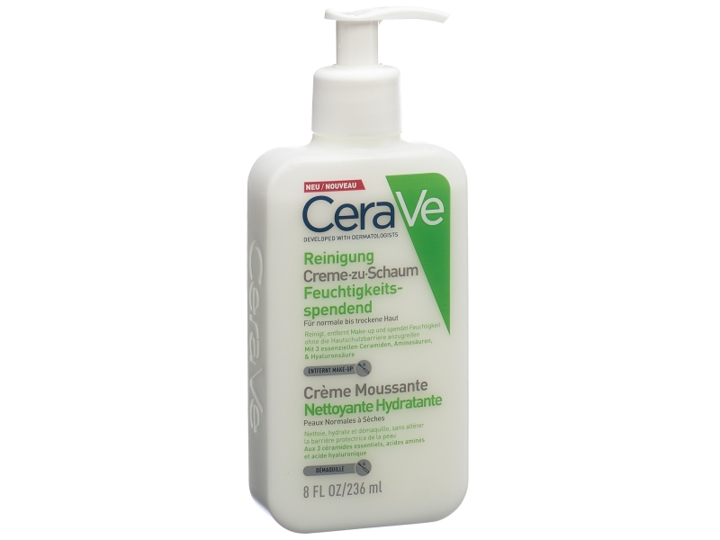 CERAVE Crème Moussante Nettoyante Hydratan 236 ml