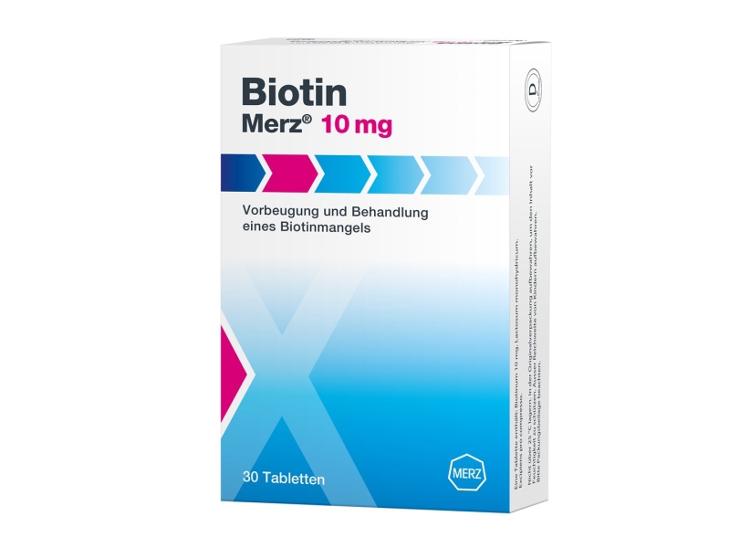 BIOTIN Merz Tabl 10 mg 30 Stk