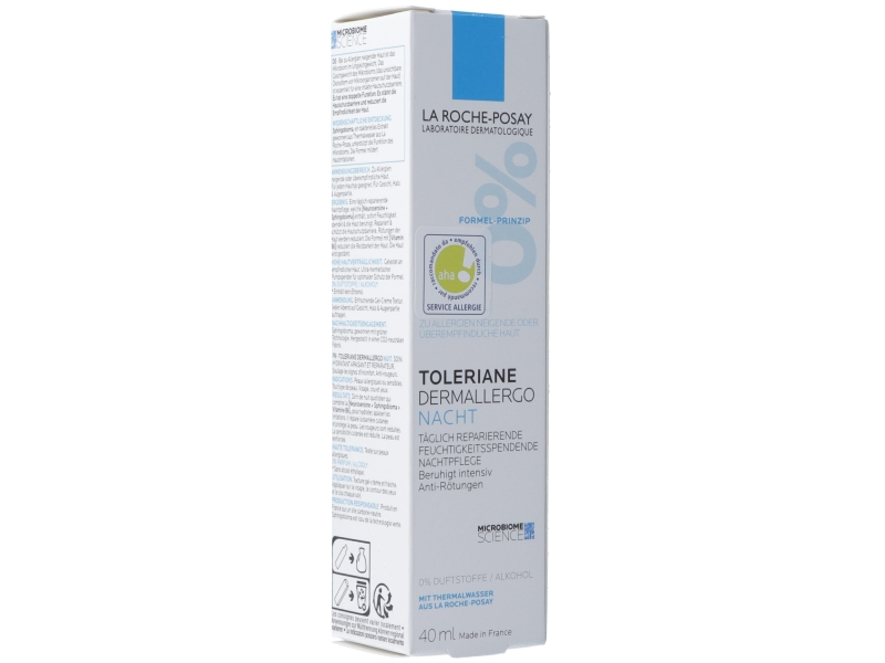 LA ROCHE-POSAY Tolériane Dermallergo nuit AHA 40 ml