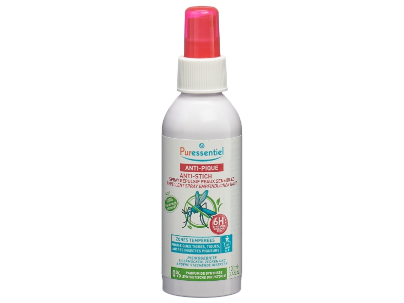 PURESSENTIEL Anti-Pique Spr Répul peau sens 100 ml