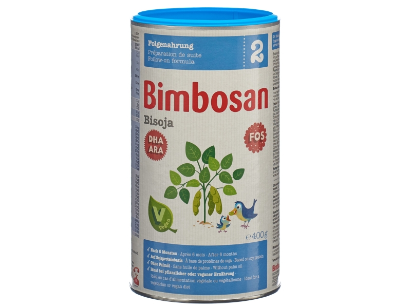 BIMBOSAN Bisoja 2 préparation de suite bte 400 g