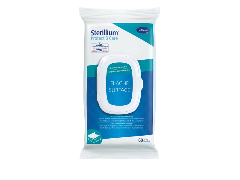 STERILLIUM Protect&Care Linget surface 60 pce