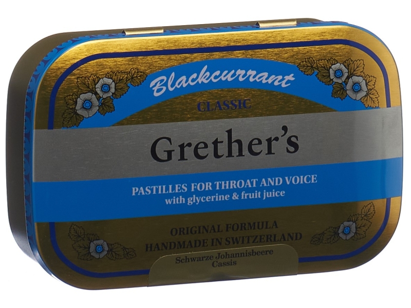 GRETHERS Blackcurrant Past Ds 110 g