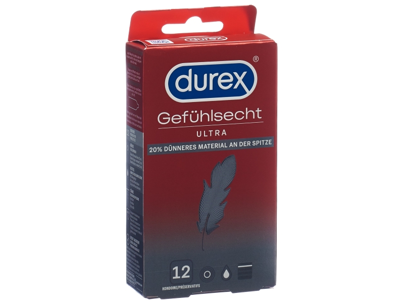 DUREX Gefühlsecht Ultra Präservativ 12 Stk