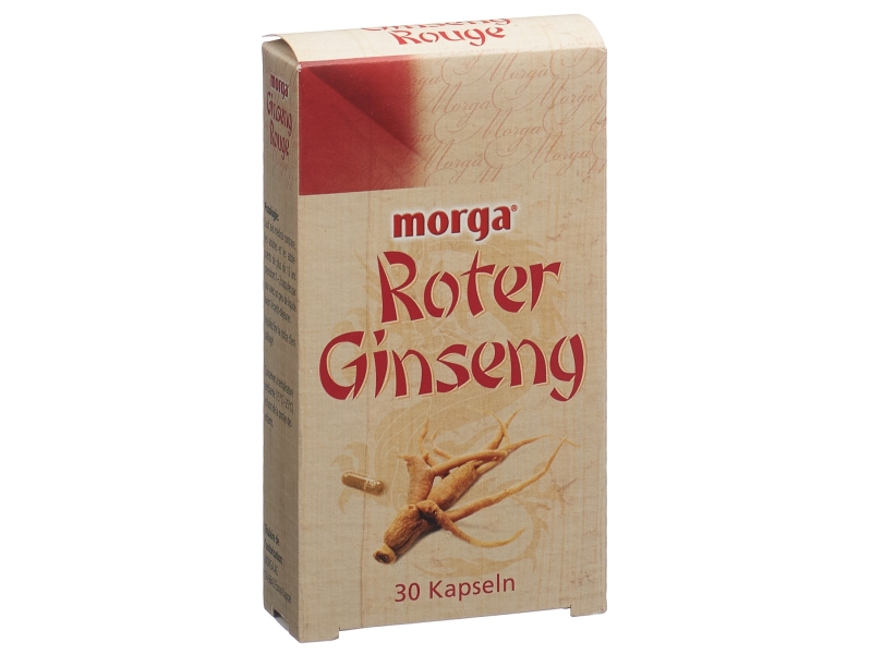 MORGA Ginseng rosso capsule 30 pezzi