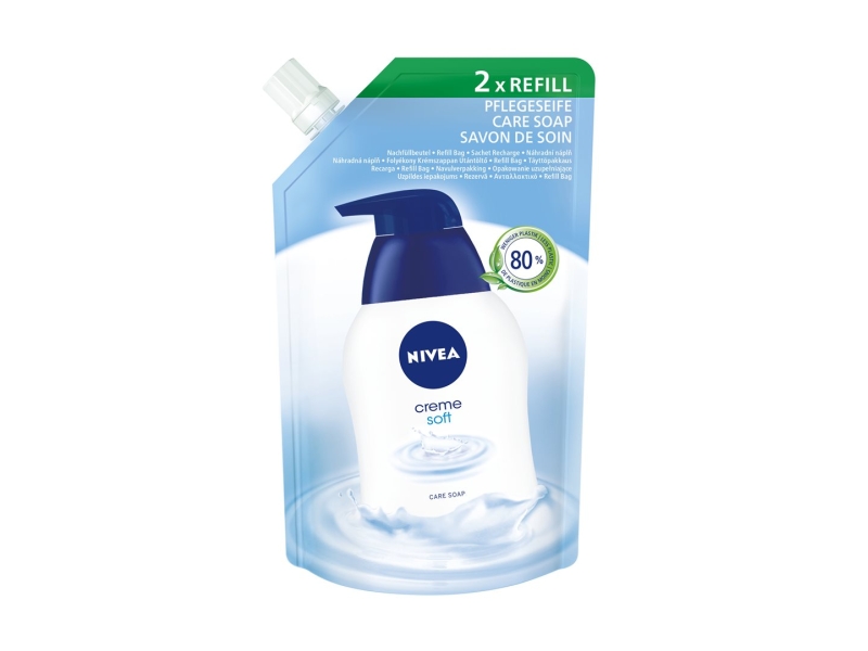 NIVEA Pflegeseife Creme Soft refill 500 ml