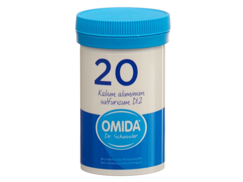 OMIDA SCHÜSSLER no 20 kalium aluminium sulfuricum tabletten 12 D 100 g