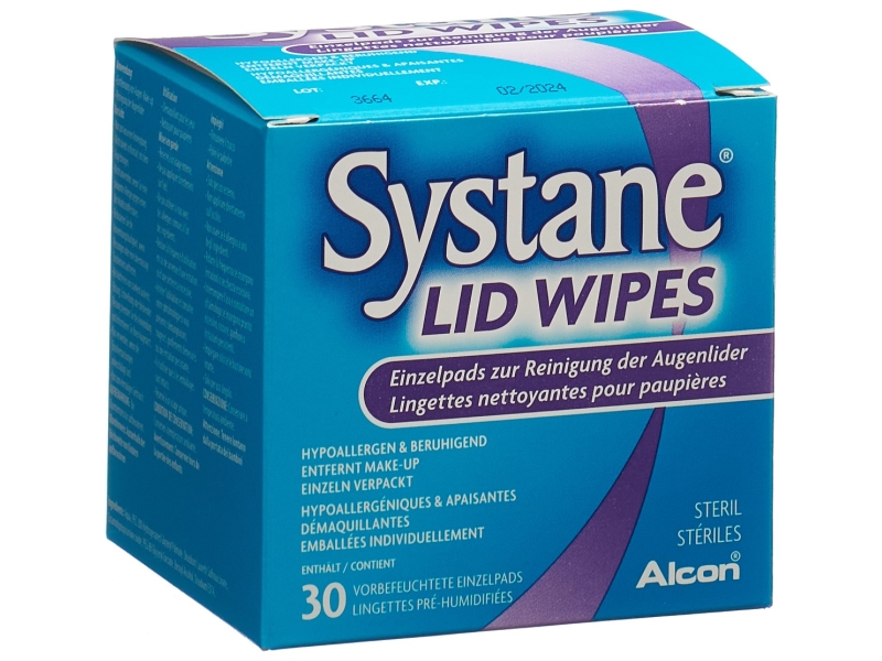 SYSTANE Lid Wipes 30 Stk