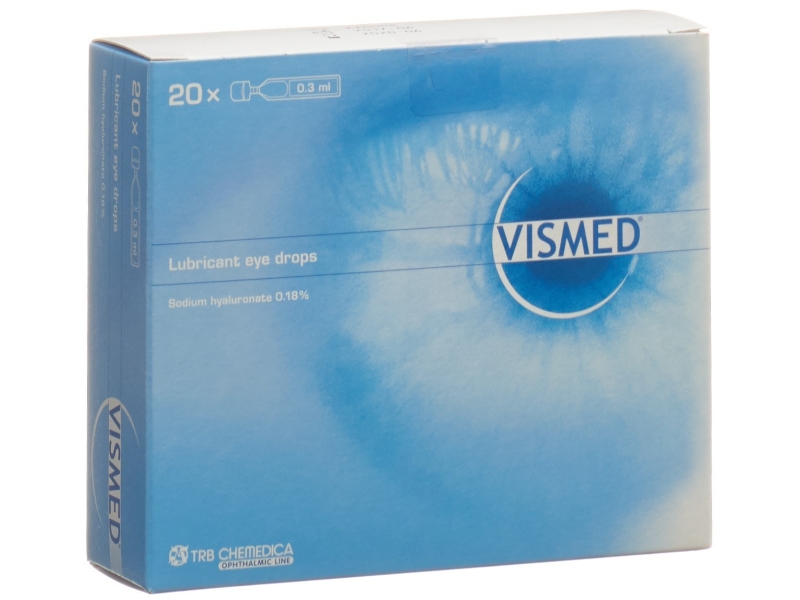 VISMED Gtt Opht 1.8 mg/ml 20 Monodos 0.3 ml